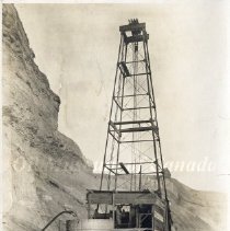 Oil Barrel and Derrick